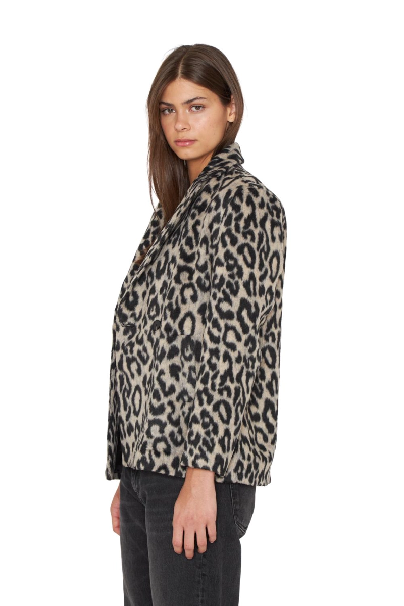 ABRIGO GALA ANIMAL PRINT GRIS JACINTA TIENDA - 4