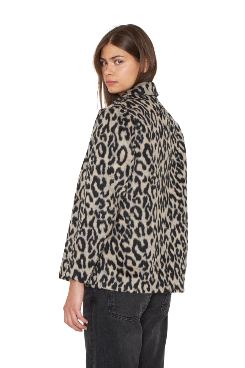 ABRIGO GALA ANIMAL PRINT GRIS JACINTA TIENDA - 5