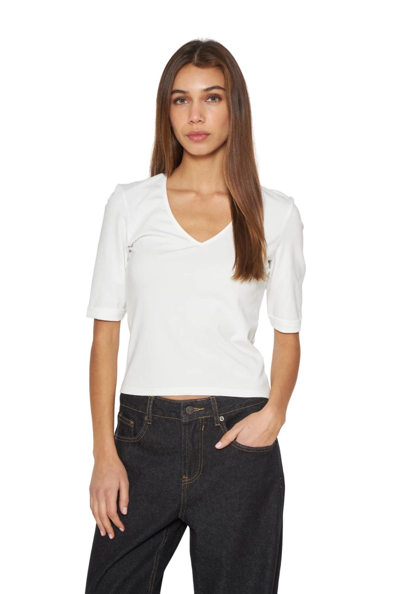 POLERA CAMI BLANCA JACINTA TIENDA - 1