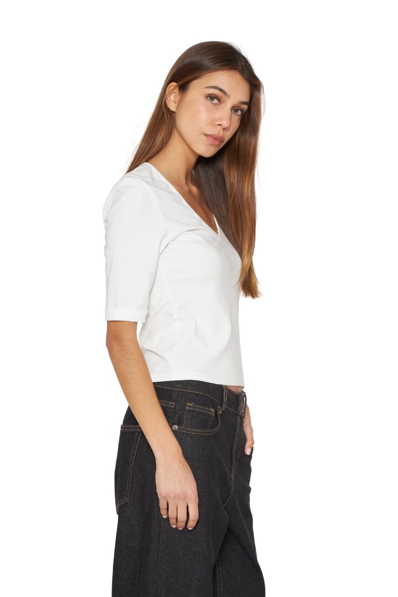 POLERA CAMI BLANCA JACINTA TIENDA - 2
