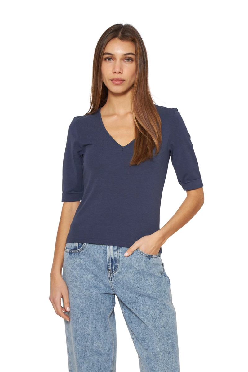 POLERA CAMI AZUL JACINTA TIENDA - 1