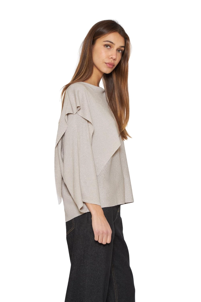 CHALECO NIGHT GRIS JACINTA TIENDA - 4