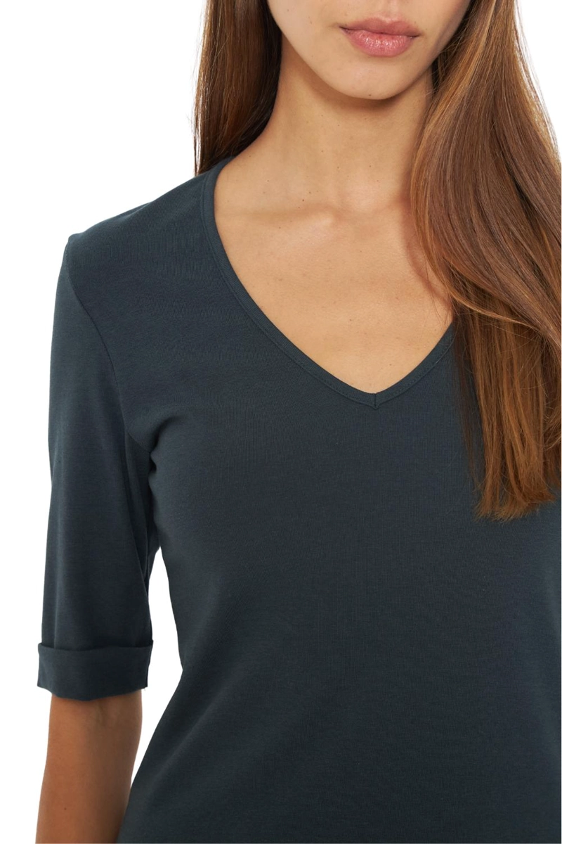 POLERA CAMI PETROLEO JACINTA TIENDA - 6