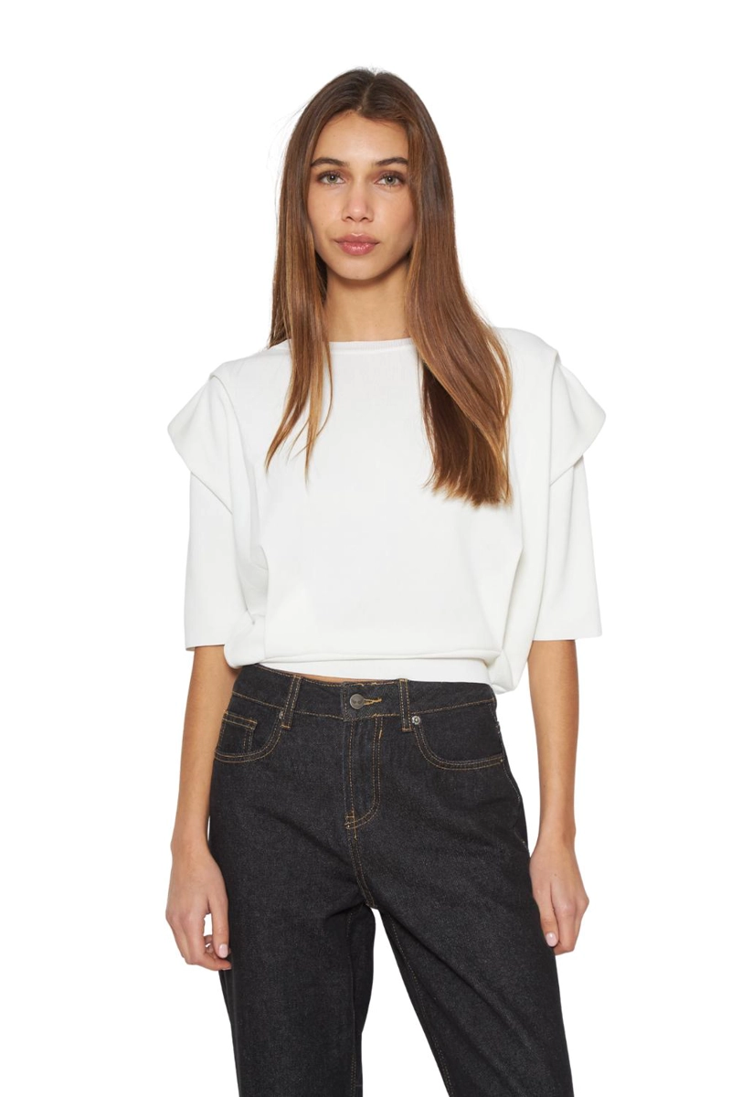 POLERA MILA BLANCA JACINTA TIENDA - 2