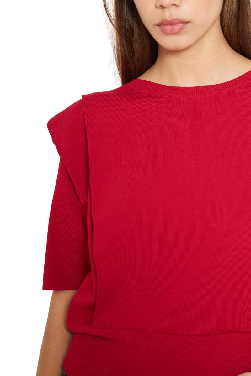 POLERA MILA ROJA JACINTA TIENDA - 6
