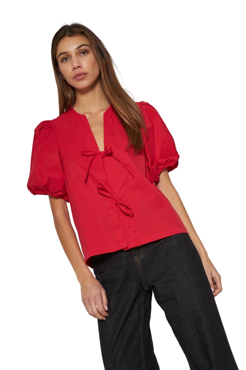 BLUSA CAMI ROJA JACINTA TIENDA - 1