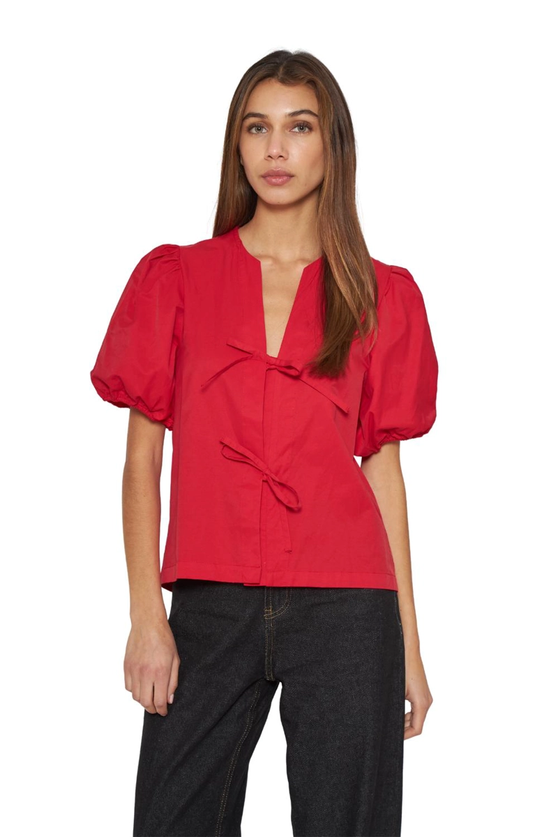 BLUSA CAMI ROJA JACINTA TIENDA - 2