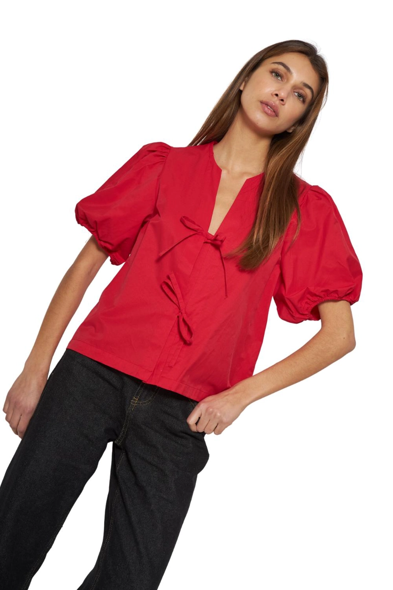 BLUSA CAMI ROJA JACINTA TIENDA - 3