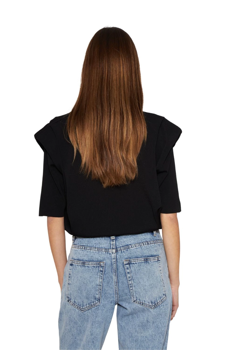 POLERA MILA NEGRA JACINTA TIENDA - 5