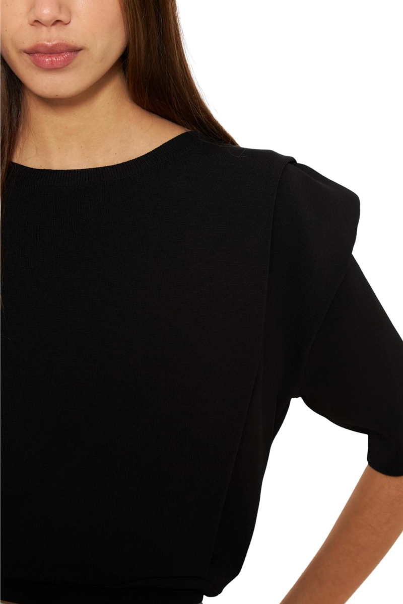 POLERA MILA NEGRA JACINTA TIENDA - 6