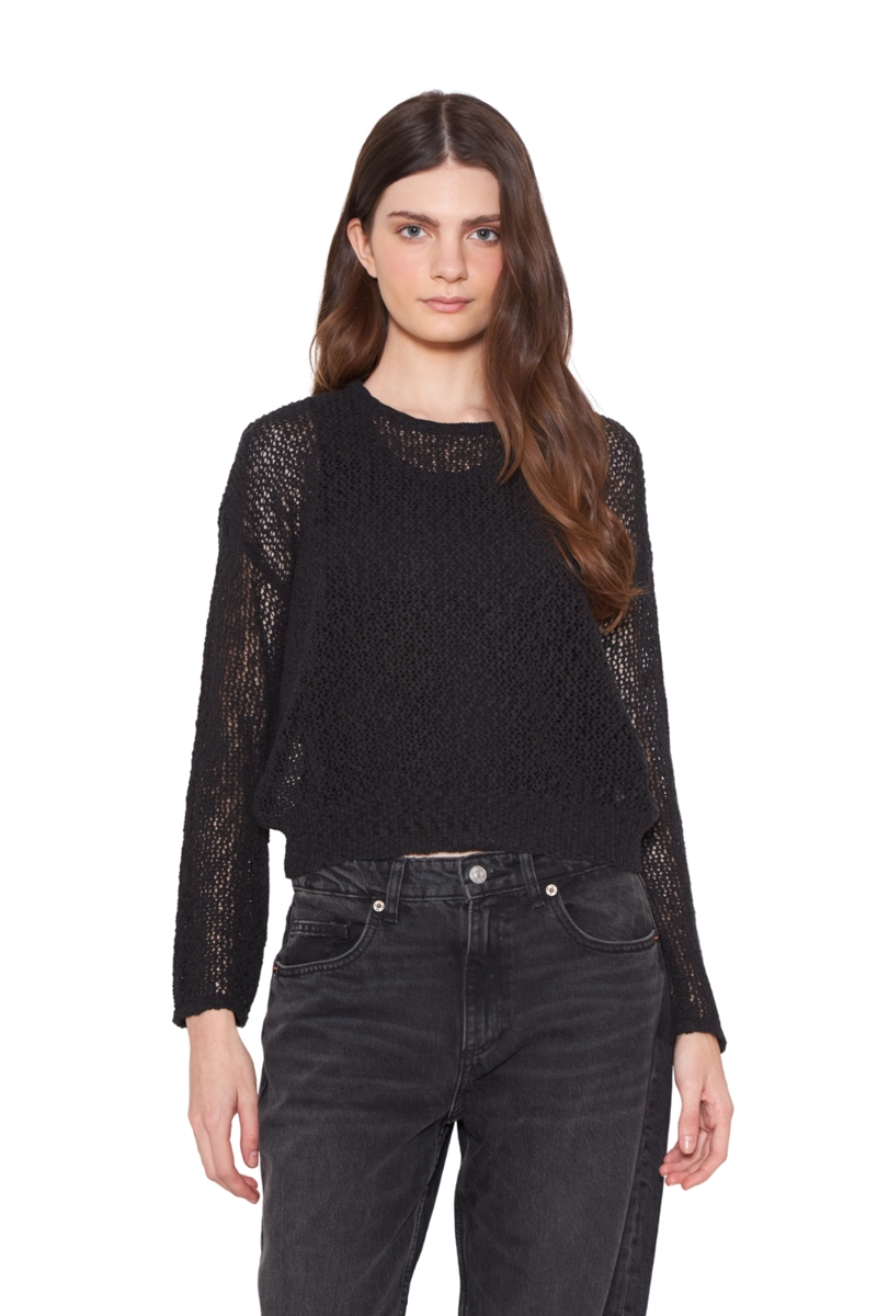 CHALECO MILA NEGRO JACINTA TIENDA - 1