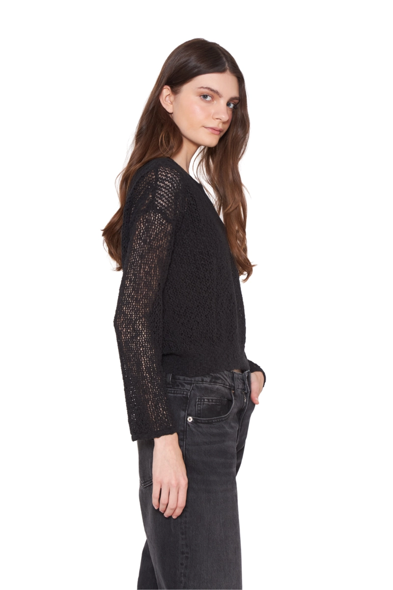 CHALECO MILA NEGRO JACINTA TIENDA - 2