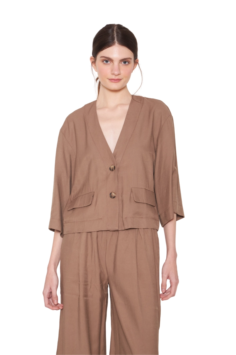 BLUSA LUZ CAFE JACINTA TIENDA - 1