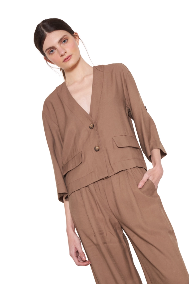 BLUSA LUZ CAFE JACINTA TIENDA - 5