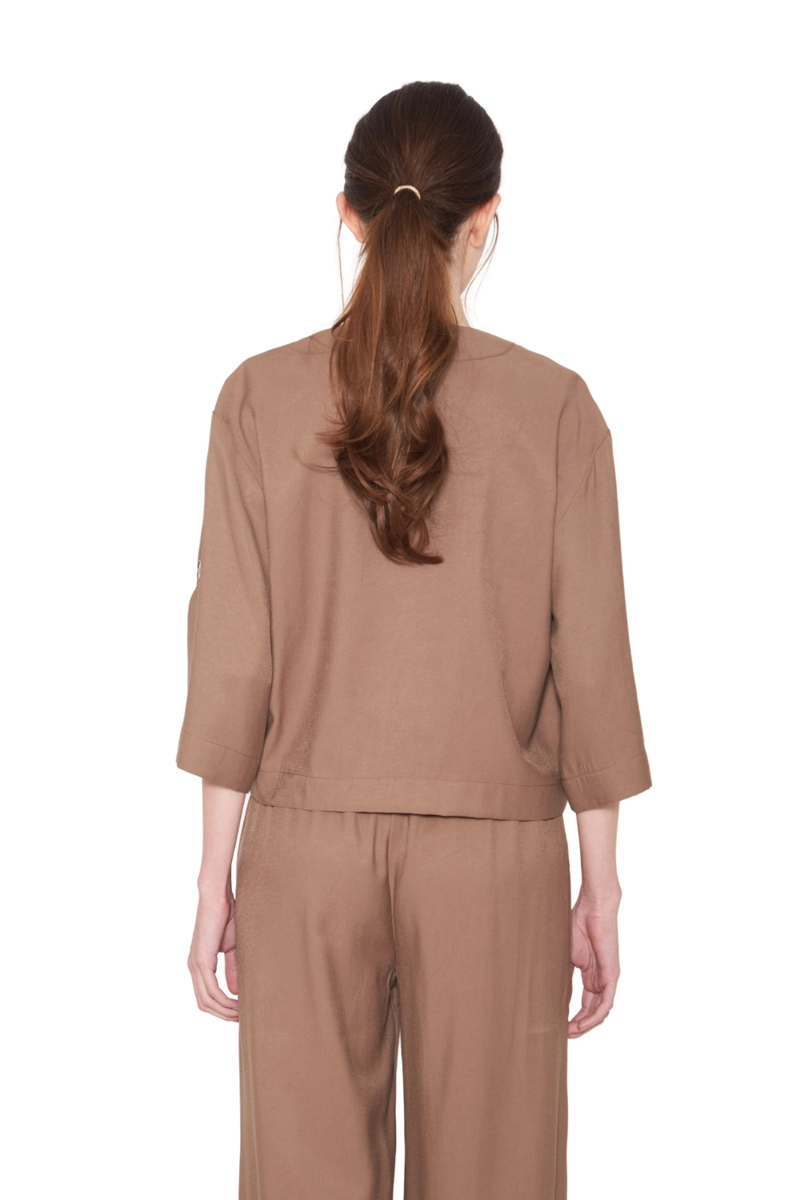 BLUSA LUZ CAFE JACINTA TIENDA - 6