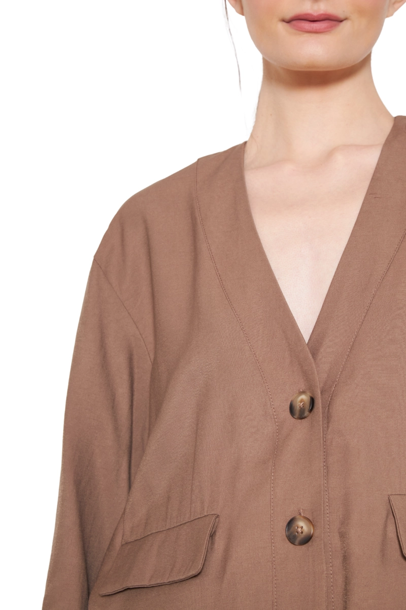 BLUSA LUZ CAFE JACINTA TIENDA - 7