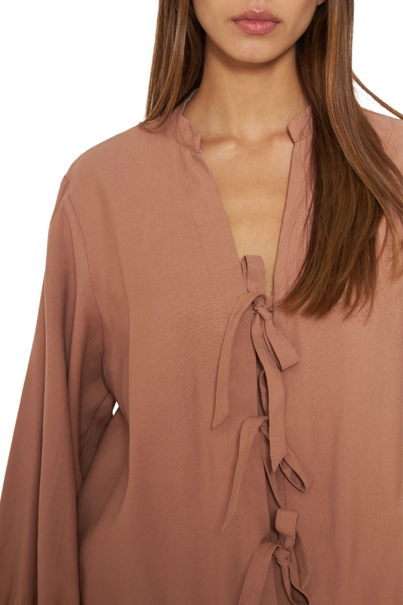 BLUSA CAMILA CAFE JACINTA TIENDA - 6