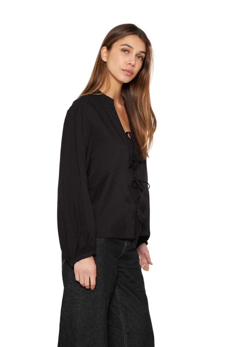 BLUSA CAMILA NEGRA JACINTA TIENDA - 3
