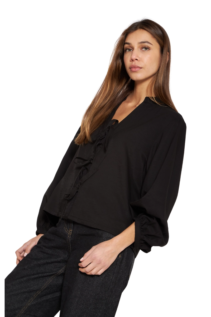 BLUSA CAMILA NEGRA JACINTA TIENDA - 4