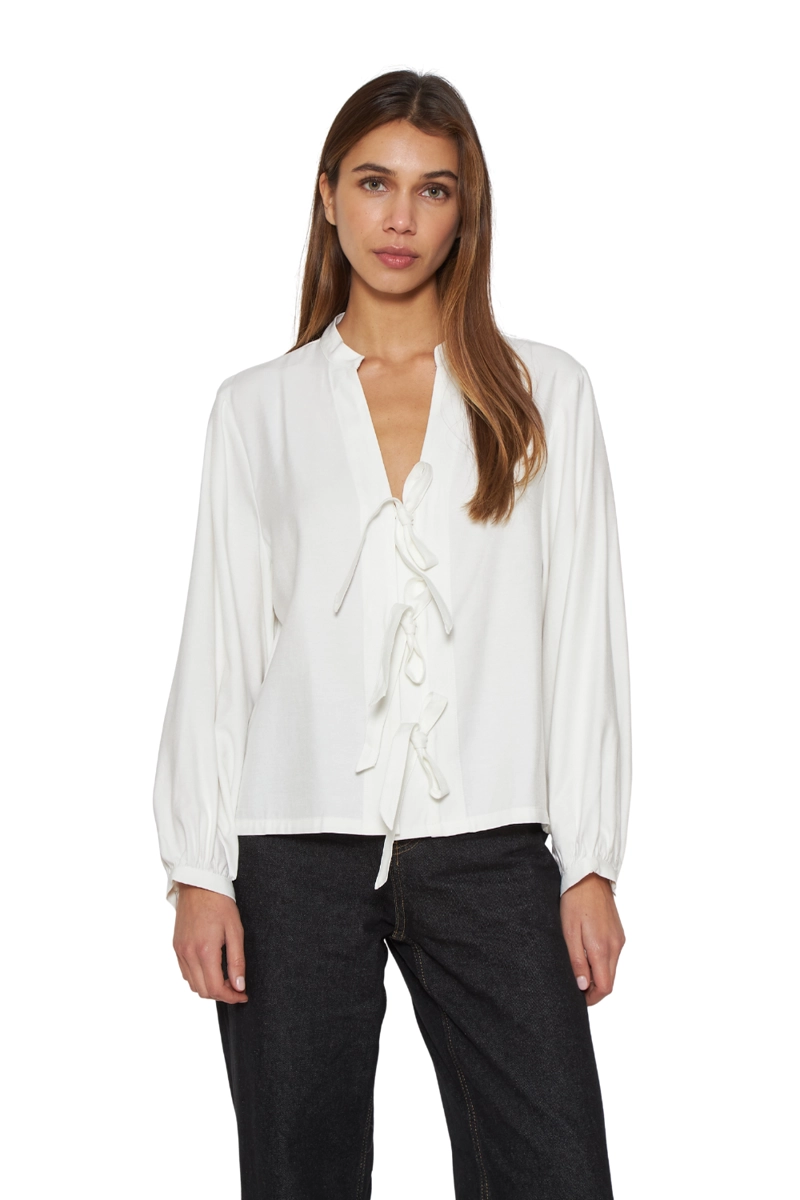 BLUSA CAMILA BLANCA JACINTA TIENDA - 1