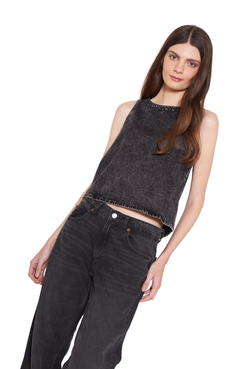 POLERA AMBER NEGRA JACINTA TIENDA - 4