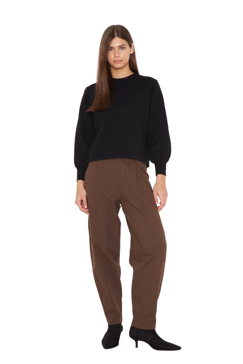 PANTALON AGUSTINA CAFE JACINTA TIENDA - 1