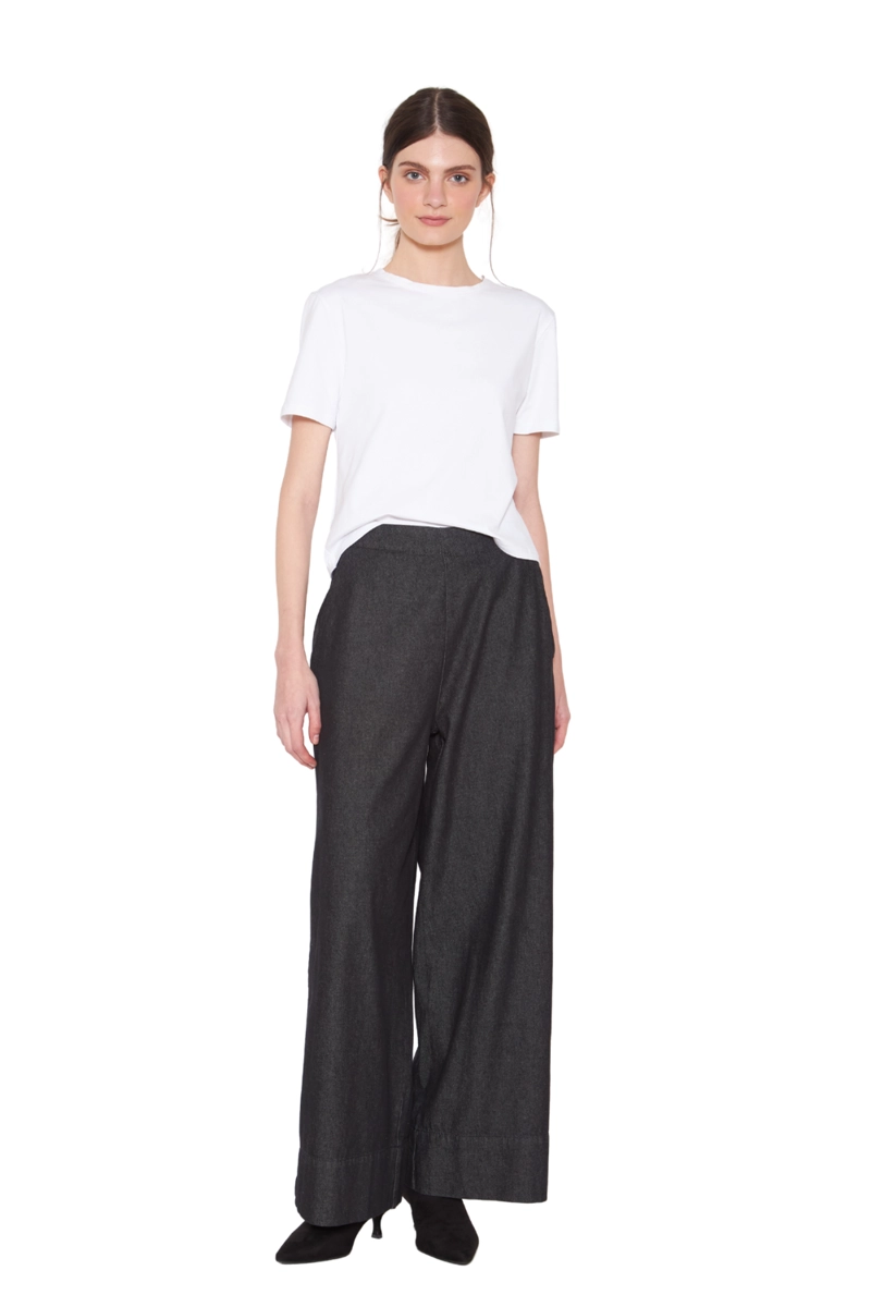 PANTALON DENIM MARTINA NEGRO JACINTA TIENDA - 1