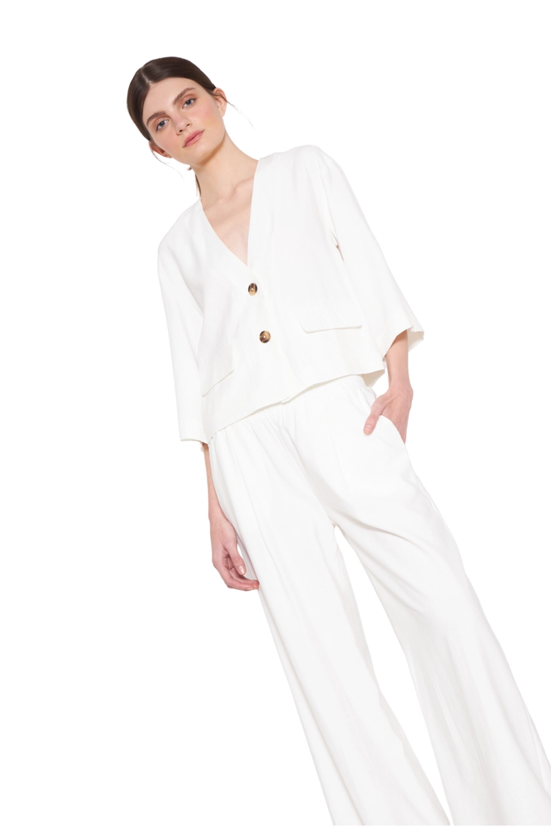 PANTALON ALICIA BLANCO JACINTA TIENDA - 4