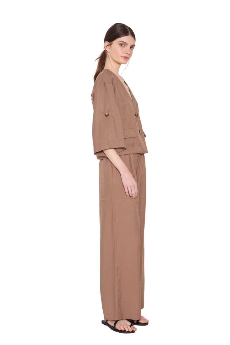 PANTALON ALICIA CAFE JACINTA TIENDA - 2