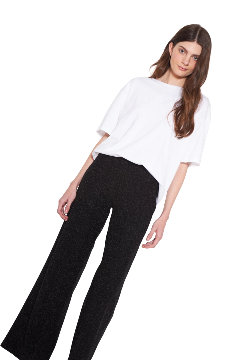 PANTALON GLITTER NEGRO JACINTA TIENDA - 5