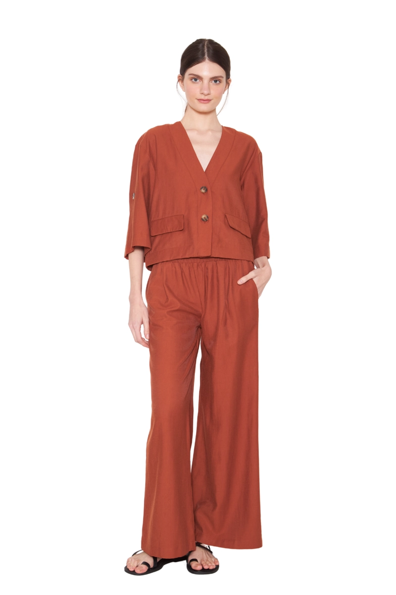 PANTALON ALICIA TERRACOTA JACINTA TIENDA - 1