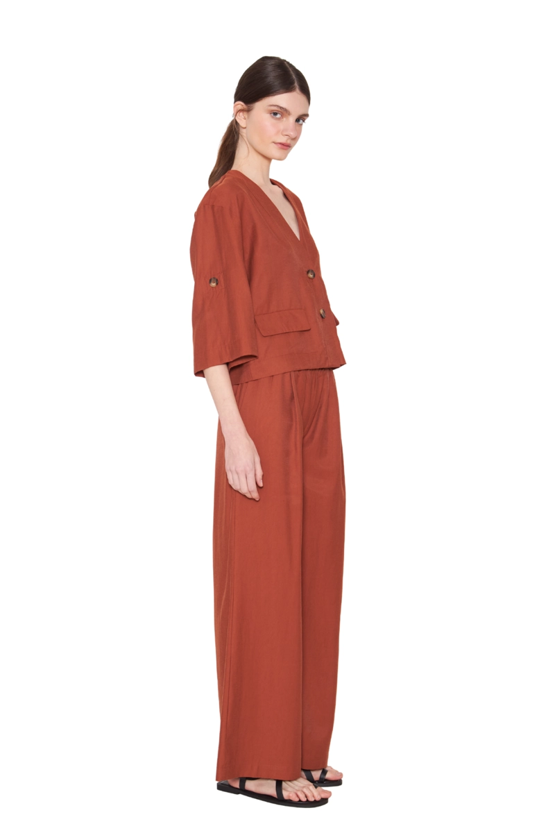 PANTALON ALICIA TERRACOTA JACINTA TIENDA - 2