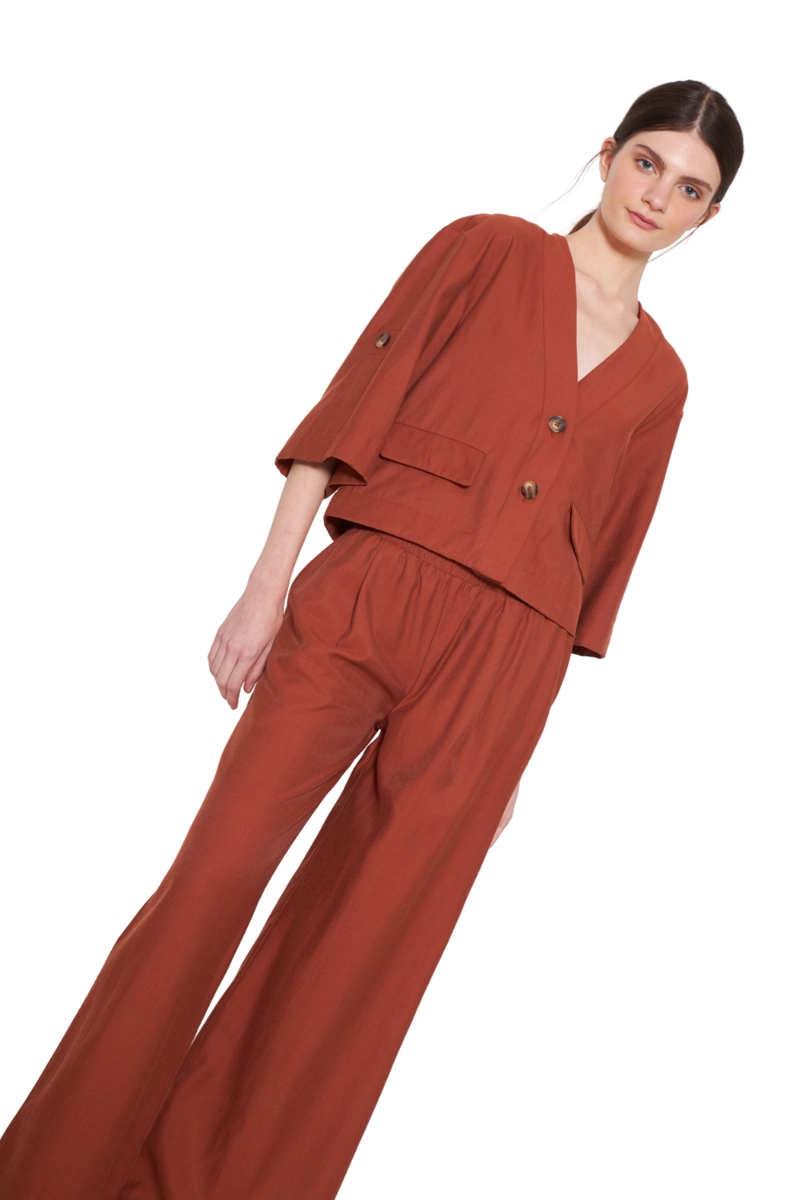 PANTALON ALICIA TERRACOTA JACINTA TIENDA - 5