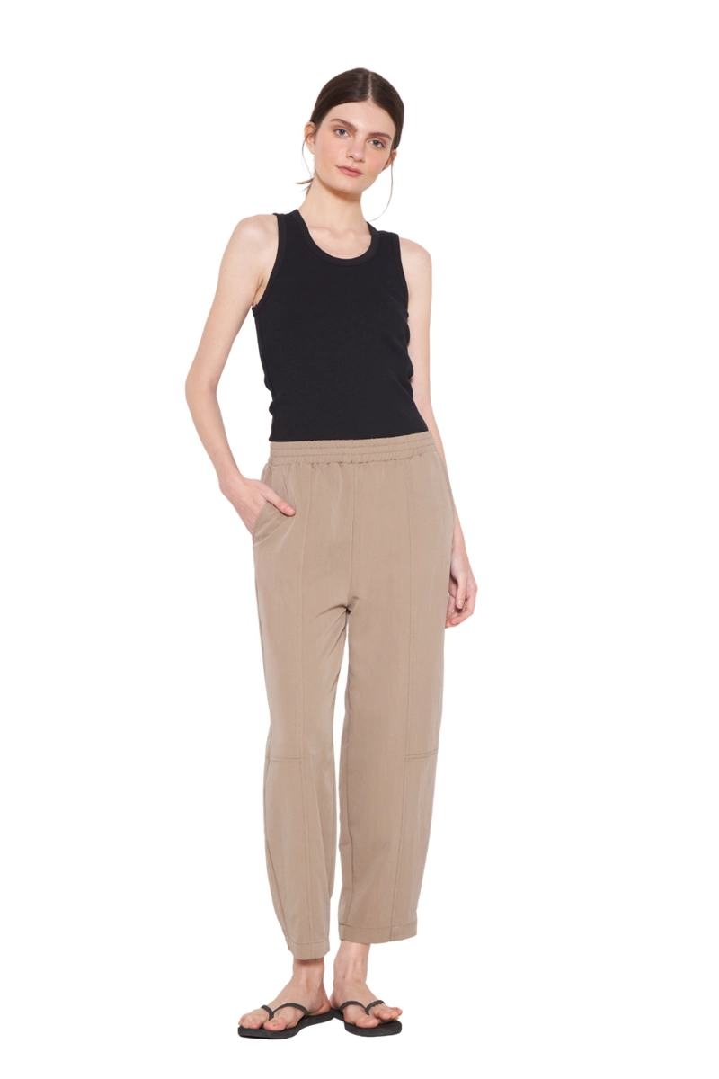PANTALON AMALIA CAFE JACINTA TIENDA - 1