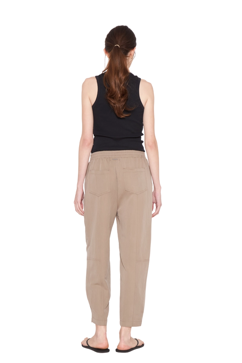 PANTALON AMALIA CAFE JACINTA TIENDA - 5