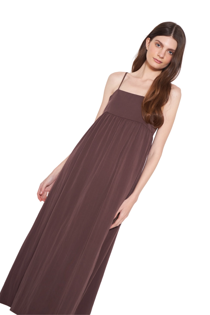 VESTIDO MARTINA CAFE JACINTA TIENDA - 4
