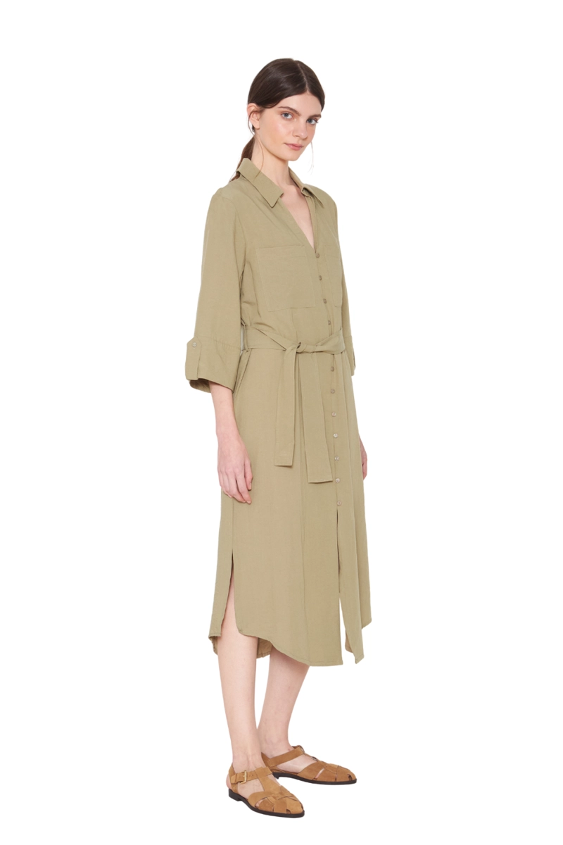 VESTIDO AMALIA VERDE JACINTA TIENDA - 1