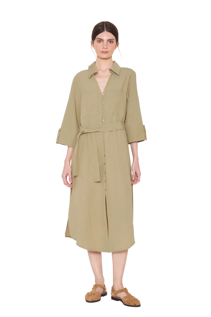 VESTIDO AMALIA VERDE JACINTA TIENDA - 2