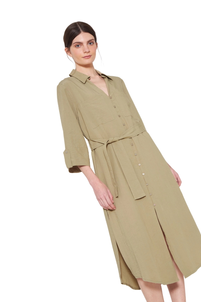 VESTIDO AMALIA VERDE JACINTA TIENDA - 3