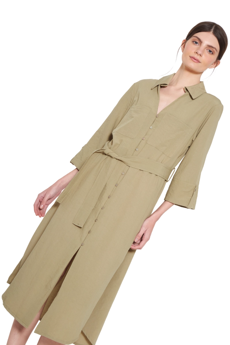 VESTIDO AMALIA VERDE JACINTA TIENDA - 4