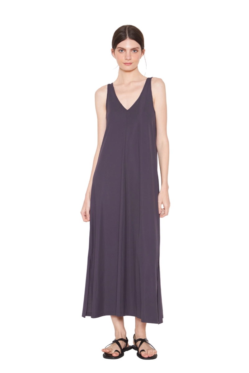 VESTIDO LAURA GRIS JACINTA TIENDA - 2