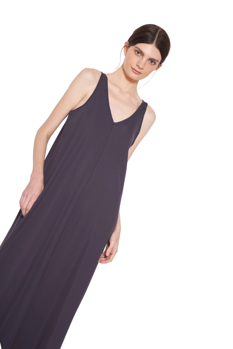 VESTIDO LAURA GRIS JACINTA TIENDA - 4