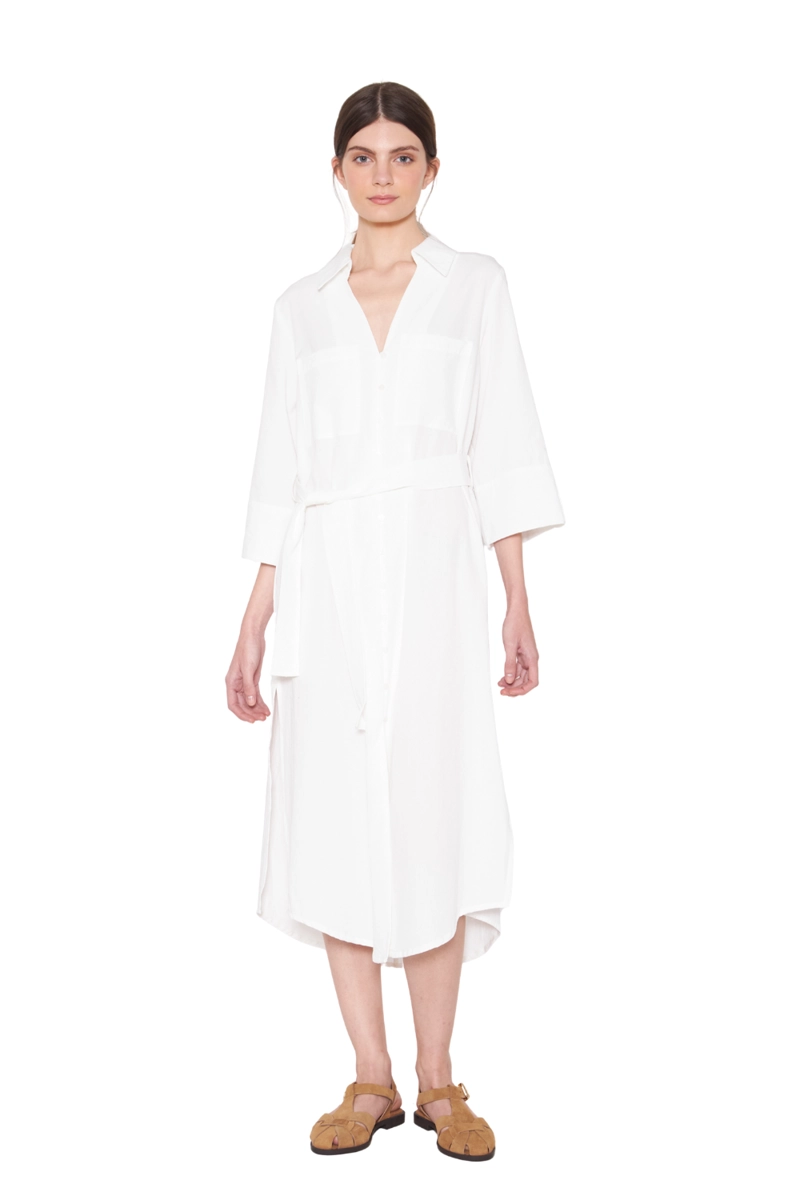 VESTIDO AMALIA BLANCO JACINTA TIENDA - 1