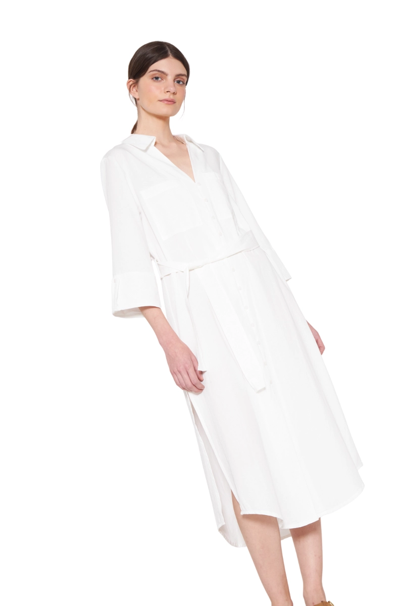 VESTIDO AMALIA BLANCO JACINTA TIENDA - 3