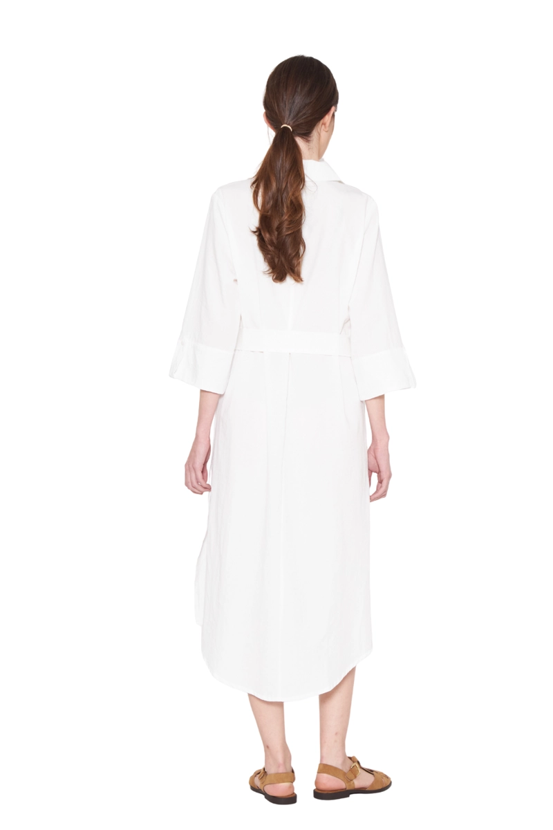 VESTIDO AMALIA BLANCO JACINTA TIENDA - 5