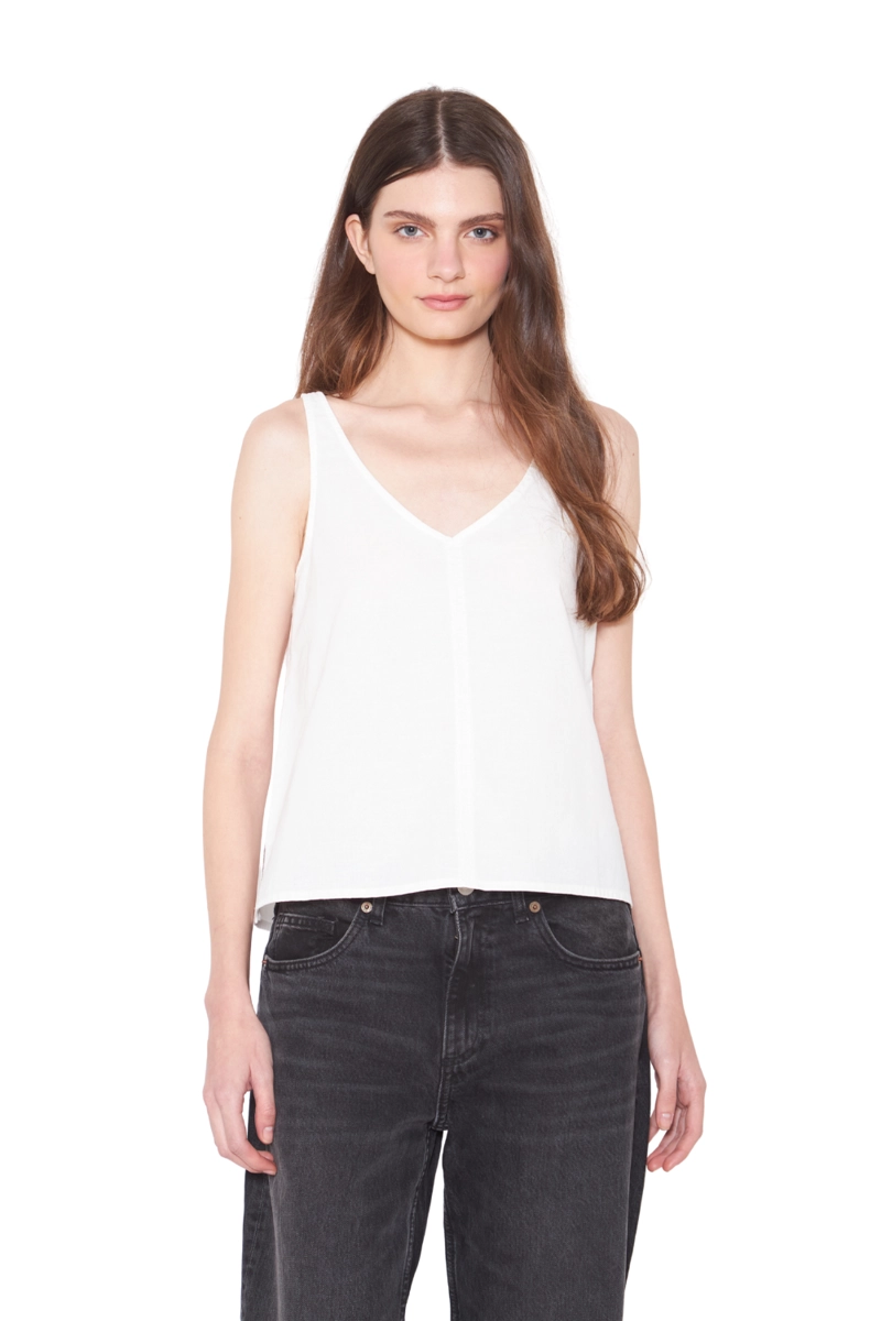 POLERA LINO BLANCA JACINTA TIENDA - 1