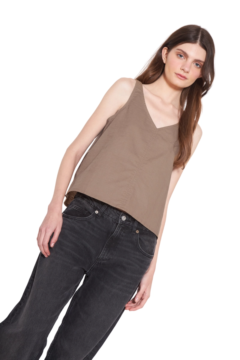 POLERA LINO CAFE JACINTA TIENDA - 1