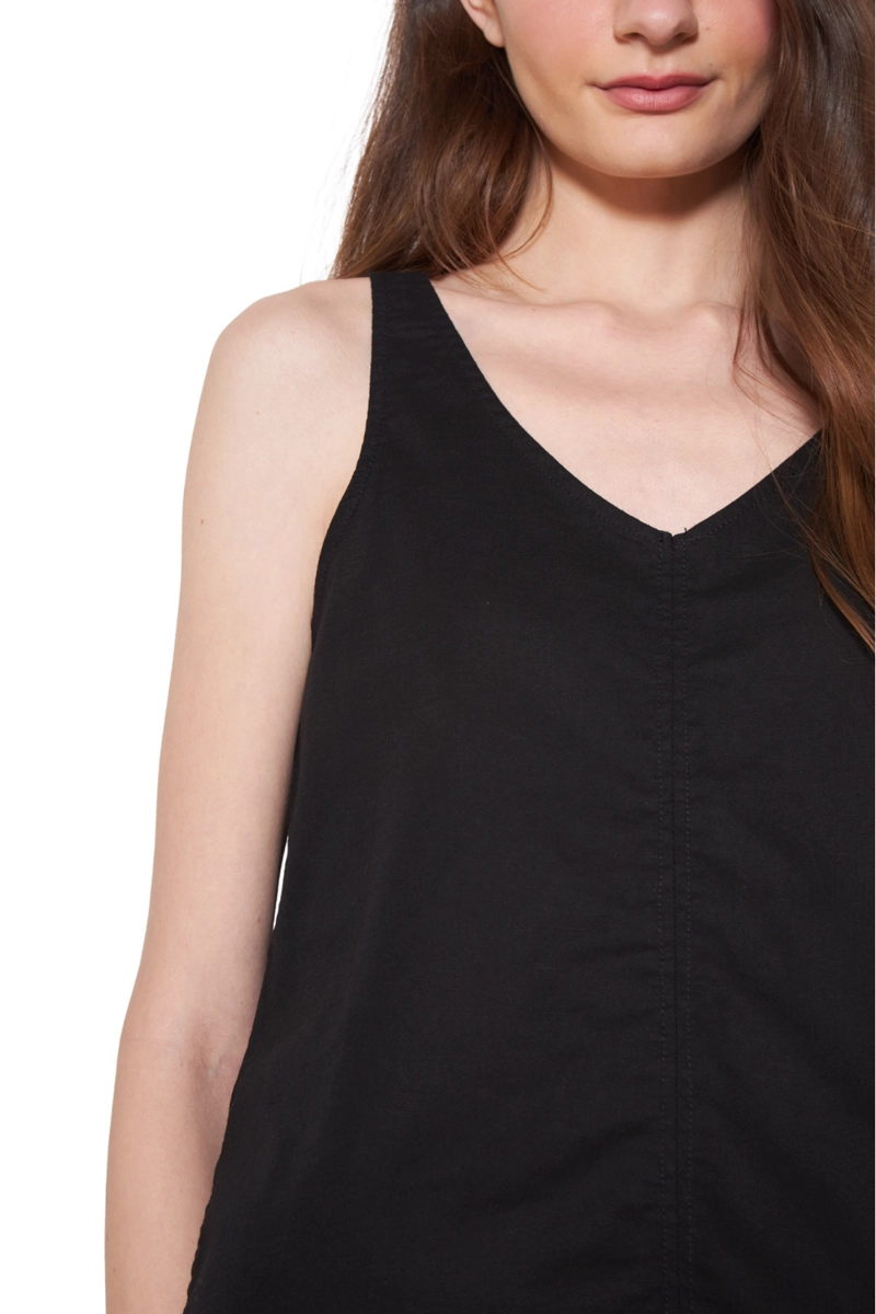 POLERA LINO NEGRA JACINTA TIENDA - 6