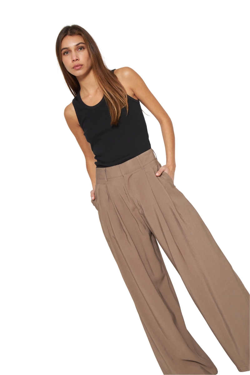 PANTALON MILA CAFE JACINTA TIENDA - 1