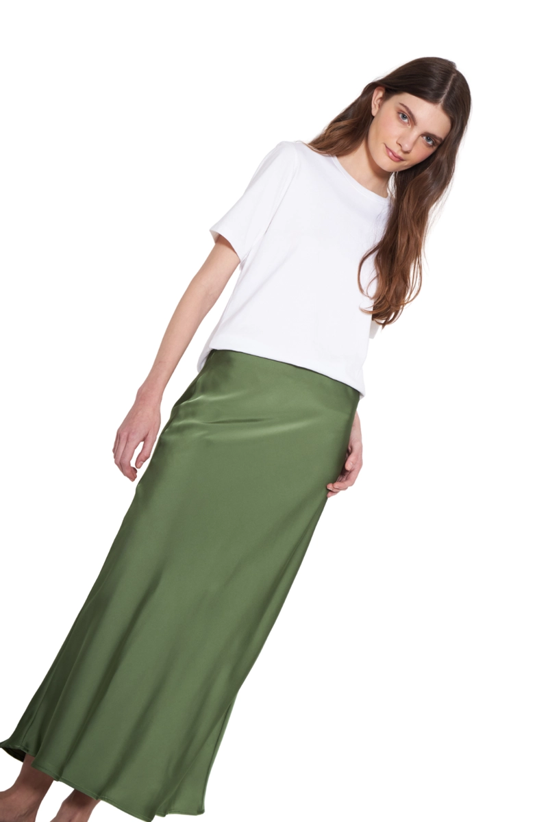 FALDA MILA VERDE JACINTA TIENDA - 2
